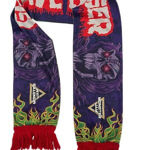 Grave Digger Scarf From Monster Jam 5 Foot Reversible Collectible Scarf